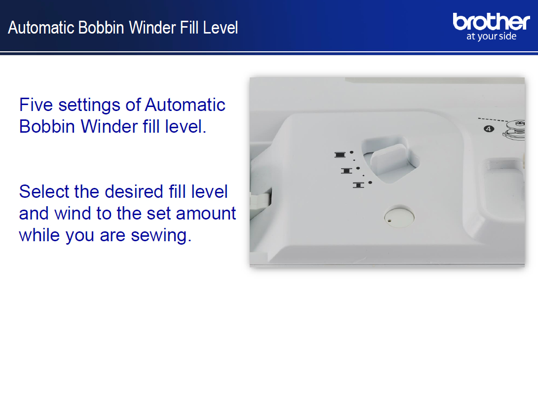 Brother Innovis XP1 Luminaire Upgrade with our Bespoke Packages